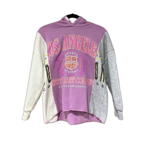 Primark Split Los Angeles And Boston Hoodie